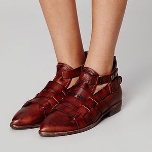 Free People Leather Flats